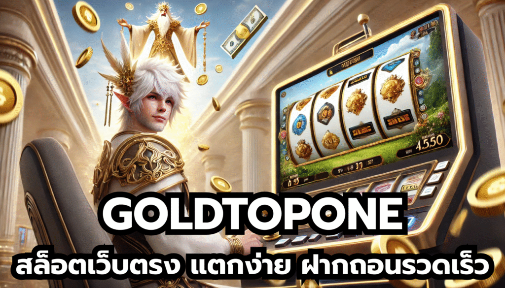 GOLDTOPONE สล็อตเว็บตรง แตกง่าย ฝากถอนรวดเร็ว