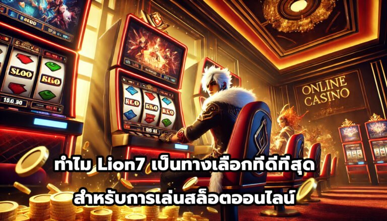 ทำไม Lion7เป็นทางเลือกที่ดีที่สุดสำหรับการเล่นสล็อตออนไลน์-13