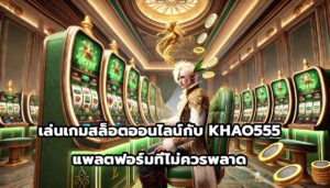 เล่นเกมสล็อตออนไลน์กับ KHAO555 แพลตฟอร์มที่ไม่ควรพลาด-12